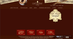 Desktop Screenshot of cafemozart.cz